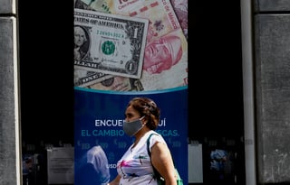 La moneda nacional terminó esta tarde en 19.95 unidades por dólar y acumuló una apreciación de 1.3% durante mayo. (ARCHIVO) 