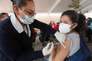 Anunció que este domingo 6 de junio, día de la jornada electoral, se suspenderá la vacunación. (ARCHIVO)