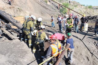 Los trabajos de búsqueda y rescate continúan con la participación de la Secretaría de la Defensa Nacional, Guardia Nacional, así como mineros y personal de protección civil municipal  y de los estados de Coahuila y Nuevo León.
(EL SIGLO DE TORREÓN)