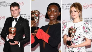  Los premios Bafta de la televisión británica vivieron este domingo su 67 edición, con una gala semipresencial en la que la serie 'I May Destroy You' dio la sorpresa y la mayoría de los premios reivindicaron la diversidad de la pequeña pantalla del Reino Unido. (AP)

