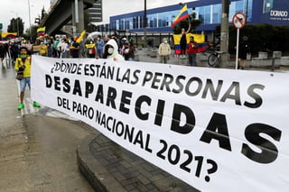 Las autoridades colombianas aún buscan a 91 personas que han sido reportadas como desaparecidas durante las protestas, que comenzaron el pasado 28 de abril y han dejado al menos 20 muertos, según un informe entregado este lunes por la Defensoría del Pueblo a la Comisión Interamericana de Derechos Humanos (CIDH). (EFE)
