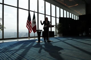 La vicepresidenta de Estados Unidos, Kamala Harris, expuso que una de las preocupaciones de su país es la entrada del fentanilo a través de los puertos mexicanos. (EFE)