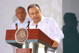 López Obrador felicitó a Alfonso Durazo porque, por voluntad del pueblo de Sonora, será el próximo gobernador de esa entidad. (ARCHIVO)