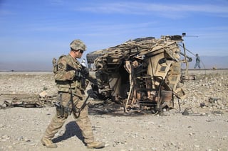 EUA ha retirado ya a más de la mitad de sus tropas de Afganistán, a medida que se acerca a la fecha límite del 11 de septiembre para completar el repliegue total, confirmó este jueves el secretario de Defensa estadounidense, Lloyd Austin. (ARCHIVO) 
