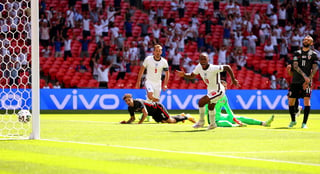 Raheem Sterling marcó el único tanto del partido, en el triunfo de Inglaterra ante Croacia. (AP)