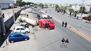 El accidente ocurrió a las 15:30 horas de ayer sobre la calzada Carlos Herrera, en el municipio de Gómez Palacio.