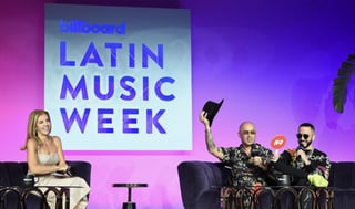 La Semana de la Música Latina de Billboard se celebrará de forma presencial entre los días 20 y 25 de septiembre y tendrá lugar en la ciudad de Miami, informó este miércoles la organización Billboard. (ESPECIAL)         