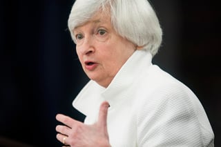 Yellen comentaba así, en una comparecencia ante el comité financiero del Senado, los recientes datos de aumento del IPC en Estados Unidos, que en mayo registró un alza interanual del cinco por ciento. (EFE)