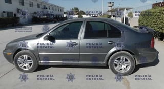 El automóvil fue puesto a disposición del agente del Ministerio Público para la entrega a su legítimo propietario. (EL SIGLO DE TORREÓN)