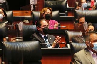  El vicecoordinador del Partido Verde en el Senado de la República, Raúl Bolaños Cacho, anunció que la alianza legislativa con Morena se mantiene, pero aclaró que eso no significa que le darán un 'cheque en blanco' al partido oficial. (ARCHIVO)
