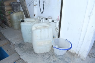 Es la segunda vez en este año que se registra desabasto de agua en el sector Centro de Torreón. (ARCHIVO)
