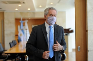 El canciller argentino, Felipe Solá, pidió al secretario general de la ONU, António Guterres, interceder ante el Reino Unido. (ARCHIVO) 