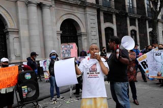 Familiares de presos protestaron en Palacio de Justicia. (AGENCIAS) 