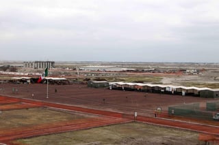 El gobierno federal expropió una superficie de más de 109 hectáreas de propiedad privada para destinarlo a la construcción del Aeropuerto Internacional Civil y Militar General Felipe Ángeles, ubicado en Santa Lucía, Estado de México. (ARCHIVO)