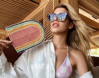 Esta semana la modelo Michelle Salas compartió a través de sus redes sociales algunas fotografías de sus vacaciones en Playa del Carmen, en el hotel Banyan Tree Mayakoba específicamente. (INSTAGRAM) 