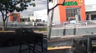 Los hechos se registraron cerca de las 10 de la mañana en el estacionamiento de la plaza comercial ubicada en Guadalajara (ESPECIAL) 