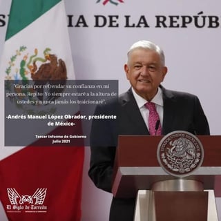 A tres años de su triunfo en las elecciones del 2018 en las que resultó ganador con un amplio margen, hoy el presidente Andrés Manuel López Obrador dio un informe en el que destacan estas 10 frases textuales. (EFE)
