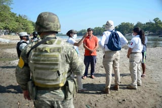 La ONU-DH acusó a México de realizar devoluciones “en caliente” de migrantes desde su frontera sur o aeropuertos. (ARCHIVO) 
