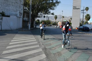 El alcalde de Torreón, Jorge Zermeño, destacó la importancia de seguir apostando por la creación y mejoramiento de espacios para uso de vehículos no motorizados. (ARCHIVO)