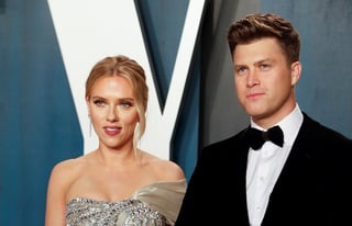 En coincidencia con el estreno de su nueva película, Black Widow, se ha dado a conocer que Scarlett Johansson está embarazada de su segundo hijo, el primero que espera junto a su esposo, el comediante Colin Jost. (ARCHIVO) 