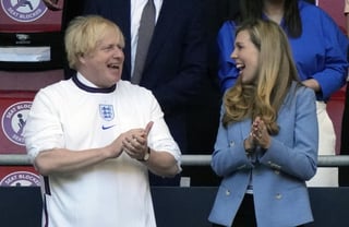 El primer ministro del Reino Unido, Boris Johnson, pidió a la selección inglesa que traiga la Eurocopa 'a casa'. (ARCHIVO) 
