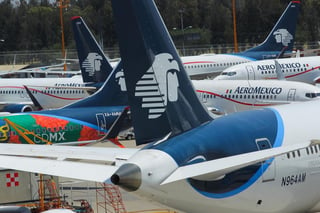 Grupo Aeroméxico informó que un grupo de actuales accionistas mexicanos y empresarios tienen la intención de participar en el nuevo capital que será emitido por Aeroméxico como parte de su plan de reestructura bajo su actual proceso voluntario de reestructura bajo el Capítulo 11. (ARCHIVO) 
