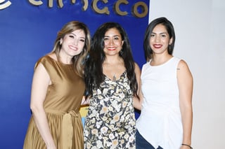 Laura Cuevas, Silka Guerrero y Carla Alvízar.
