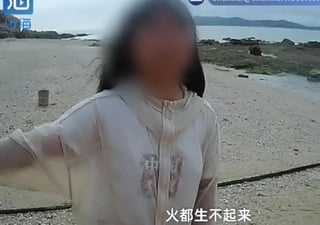 La menor hizo señas a una embarcación pesquera, que contactó a las autoridades. (INTERNET)