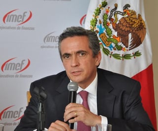 El presidente nacional del IMEF, Ángel García-Lascurain Valero, añadió a la lista de riesgos, la preservación de la estabilidad en las finanzas públicas después del rebote, cuando regresemos a una relativa dinámica de crecimiento bajo. (ARCHIVO)