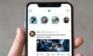 A finales del año pasado, Twitter comenzó con su función de 'Fleets', similar a las 'historias' de Instagram y Facebook, sin embargo, no obtuvo la respuesta esperada por parte de los usuarios (ESPECIAL) 