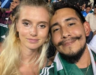 Esta semana surgió durante la transmisión del partido entre México y Guatemala, una pareja que después de varios 'conflictos', triunfaron en el amor al igual que la selección. (ESPECIAL) 
