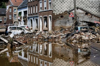 Las inundaciones de hace unos días en Bélgica han dejado al menos 31 fallecidos y 163 desaparecidos, según los últimos datos publicados este domingo por el centro de crisis federal. (ARCHIVO) 

