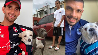 Con motivo de la celebración del Día Mundial del Perro, varios futbolistas de la Liga MX, incluidos elementos del Club Santos, compartieron algunas fotografías con sus mascotas. (ESPECIAL)
