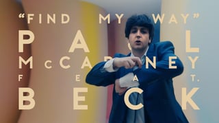 El cantante, Paul McCartney, ha rejuvenecido gracias al video oficial del tema Find My Way, en el que ha laborado con el músico Beck para darle nuevos a aires a este tema, incluido en el disco de estudio McCartney III. (CORTESÍA)