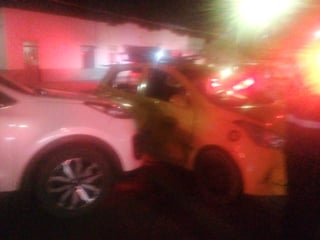 Presuntamente el taxi viajaba con rumbo al Hospital del ISSSTE de la ciudad de Torreón con una urgencia médica. (EL SIGLO DE TORREÓN)