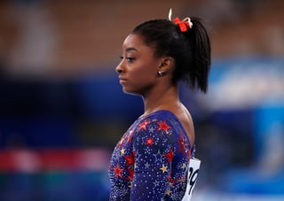 La gimnasta estadounidense Simone Biles no disputará este jueves la final individual de los Juegos Olímpicos de Tokio, en la que iba a defender el título, con el objetivo de 'centrarse en su salud mental'. (ARCHIVO)