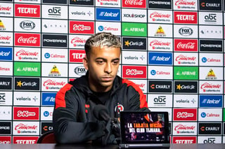 El jugador y refuerzo de los Xolos de Tijuana, Lucas “Tití” Rodríguez, fue entrevistado a la distancia por medios fronterizos y nacionales previo al partido de visita del sábado ante el Club León. (ARCHIVO) 
