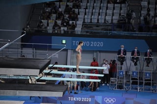 En su debut en unos Juegos Olímpicos, la clavadista mexicana Aranza Vázquez se ubicó en sexto puesto en la prueba de trampolín de tres metros individual.