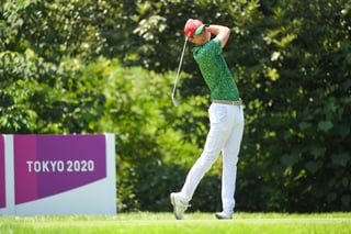 Los mexicanos Abraham Ancer (-12) y Carlos Ortiz (-5) finalizaron en los lugares 14 y 42, respectivamente, en el torneo de golf de los Juegos Olímpicos de Tokio 2020. (CORTESÍA)