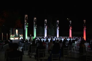 Por segundo año consecutivo, la ceremonia del Grito de Independencia sería restringida. (ARCHIVO)