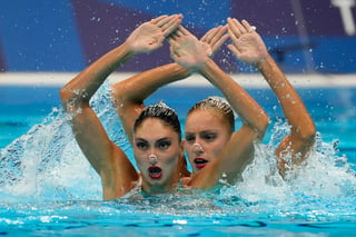 Grecia quedó fuera de la competición de nado sincronizado de los Juegos de Tokio por un brote de COVID-19 entre las integrantes de su equipo, dijo el Comité Olímpico griego el martes. (AP)