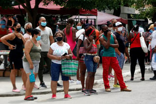 Cuba superó este martes los 9,000 casos de COVID-19 por tercer día consecutivo al notificar 9,629 nuevos contagios, informó el Ministerio de Salud Pública (Minsap) en su parte diario sobre el panorama epidemiológico. (ARCHIVO) 