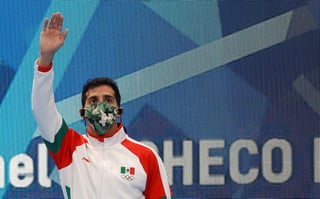 El saltador mexicano Rommel Pacheco, sexto en la final olímpica de trampolín, anunció su retiro del deporte después de casi 20 años de triunfos internacionales para dedicarse a la política como diputado federal en su país. (EFE)
