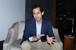 Rodrigo Pacheco estuvo en Torreón a invitación del IMEF Laguna y ofreció una conferencia a empresarios. (EL SGILO DE TORRÉON / FERNANDO COMPEÁN) 