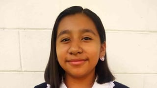 La menor de apenas once años de edad, destacó por su talento en las matemáticas a nivel internacional (ESPECIAL) 