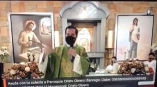 Este fin de semana a través de la plataforma de TikTok se difundió un video donde un sacerdote de la Parroquia Cristo Obrero lanza fuertes declaraciones sobre las personas que no se quieren vacunar ante el COVID-19.