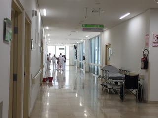Actualmente son siete los pacientes que se tienen en el área COVID del Hospital General, tres de ellos se encuentran intubados.