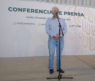 El director general de Conagua, Germán Martínez, aseguró que ase contemplan acciones tanto en ahorro de agua como en su eficiencia.