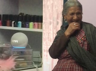 La mujer mayor 'conquistó' al público en la red, tras pedirle al asistente virtual de Amazon que rezara el Santo Rosario (CAPTURA) 