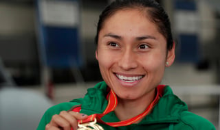 La marchista mexicana Guadalupe González es suspendida por cuatro años más, por lo que se perderá los Juegos Olímpicos de París 2024. (ARCHIVO)
